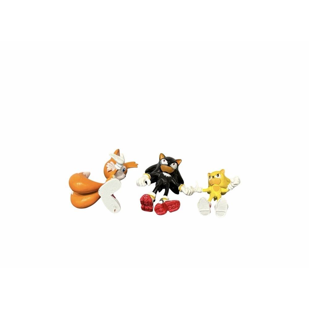 Sonic The Hedgehog 2”Figures: Tails Shadow The Hedgehog & Super Sonic - Picture 6 of 8